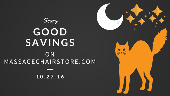 Scary Good Savings on MassageChairStore.com