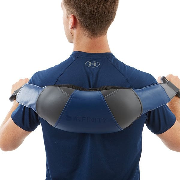 Infinity Cordless Shiatsu Neck Back Massager Wit