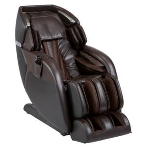 Profile image of a brown Kyota Kenko M673 3D massage chair.