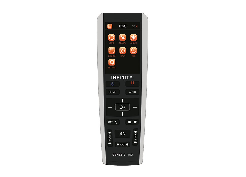 Infinity Genesis Max_Gray Black_Remote_1000x720 Infinity Gen Max™ 4D
