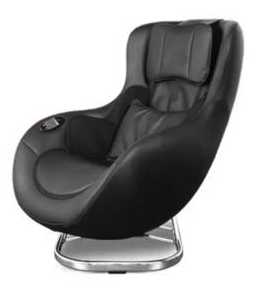 Profile image of a black Daiwa Cocoon massage chair.