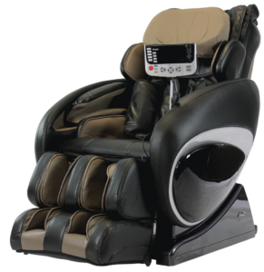 Profile shot of a black Osaki OS-4000T massage chair.