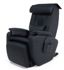 Profile image of a black truMedic 2100 massage and shiatsu chair.