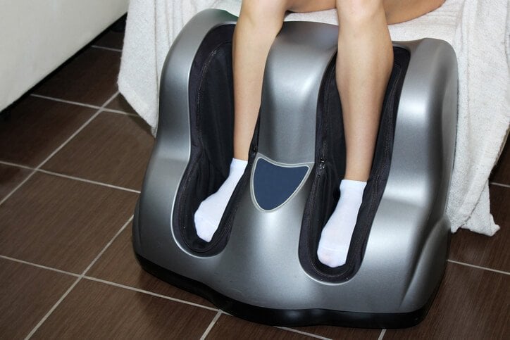 Diabetic foot massage clearance machine