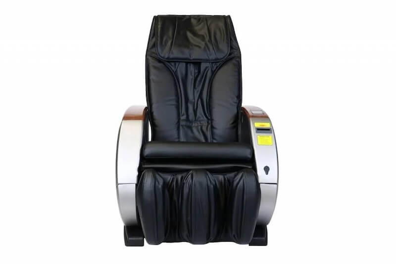 front view of a vending massage chair