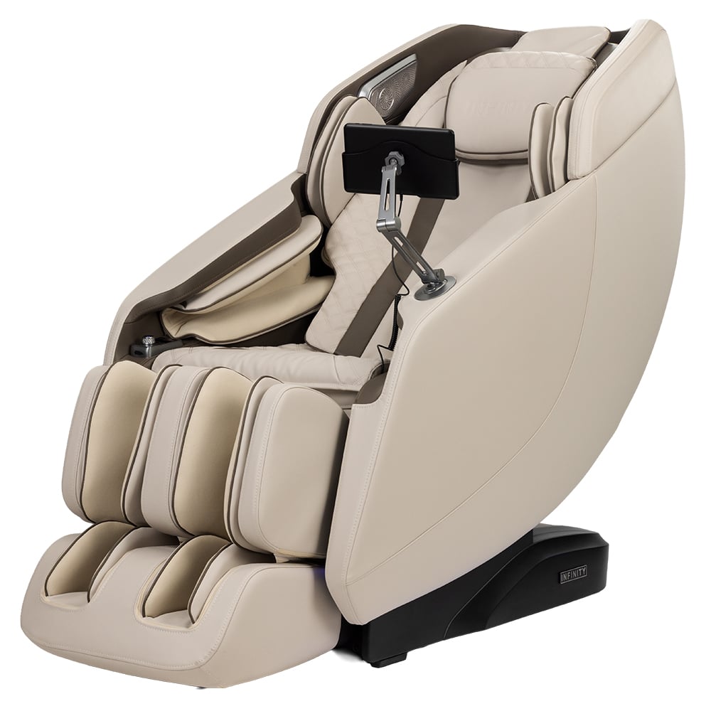 infinity_celebrity_beige_left_hero_1000 x 1000 Infinity Celebrity Elite 4D Massage Chair - Greige/Beige
