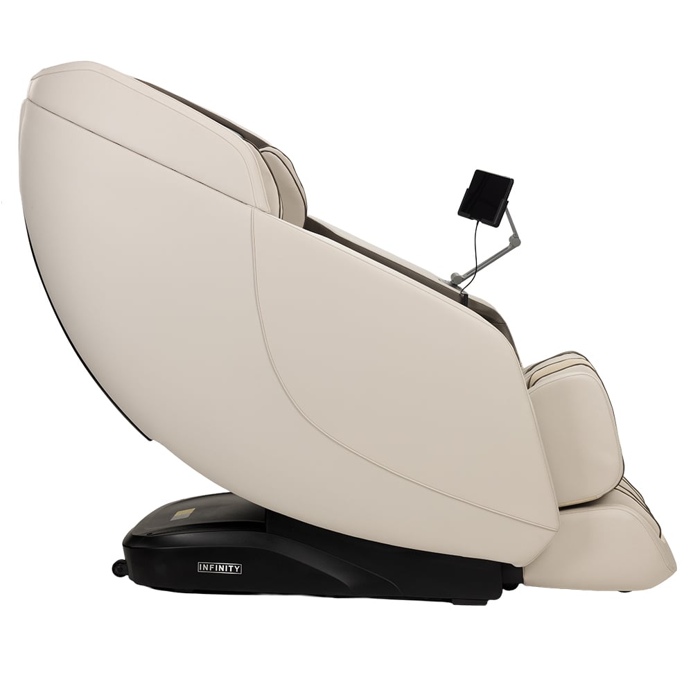 infinity_celebrity_beige_right_profile_1000 x 1000 Infinity Celebrity Elite 4D Massage Chair - Greige/Beige