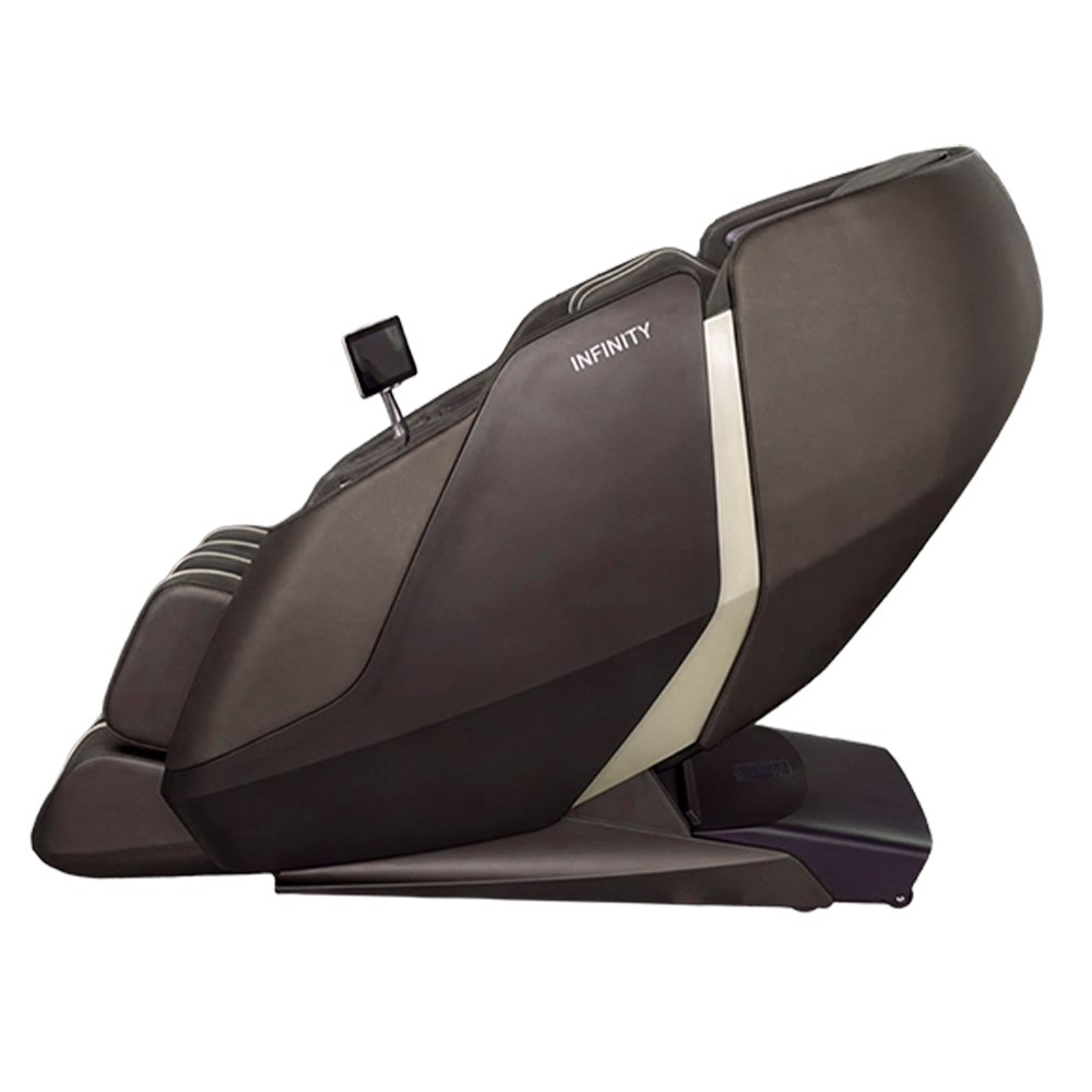 infinity_sensation_brown_left_profile_1000 x 1000 Infinity Sensation 4D DualFlex Massage Chair