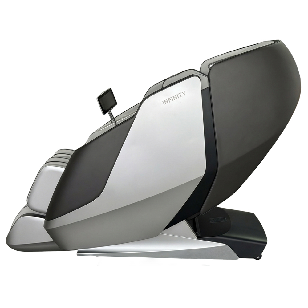 infinity_sensation_silver_left_profile_1000 x 1000 Infinity Sensation 4D DualFlex Massage Chair