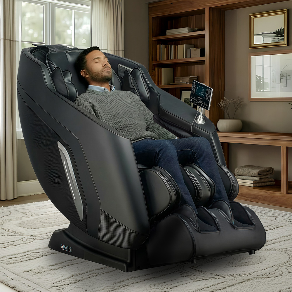 infinity_zenara_black_lifestyle1_1000 x 1000 Infinity Zenara Massage Chair